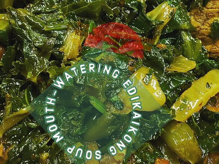 Super Duper Leafy Edikaikong Soup